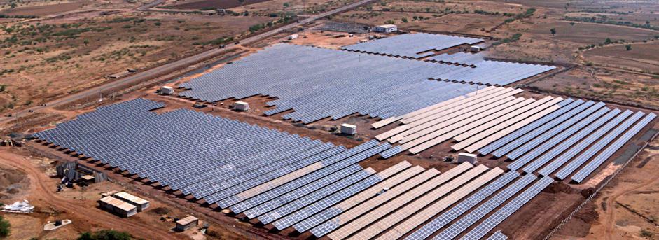 When fully built out, the Charanka Solar Park will host over 750 MW of solar power systems using state-ofthe-art thin film technology.