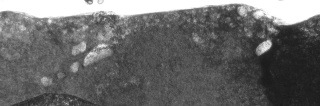 2 s Fluence: ~ 8 x 10 25 He/m 2 He bubble formation Remarkable fine irregularities of < a few mm on the surface.