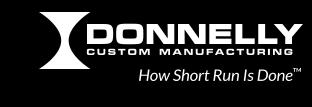 Tell a Compelling Story What they do: Donnelly is a short-run manufacturer of precision injection molded parts.