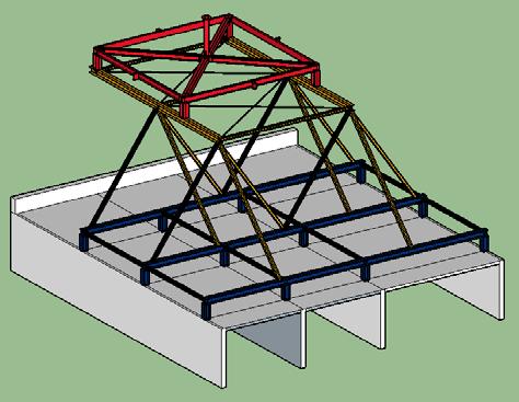 4.3.3 Elevated solution The first solution in variant 2, will be an elevated sub frame.