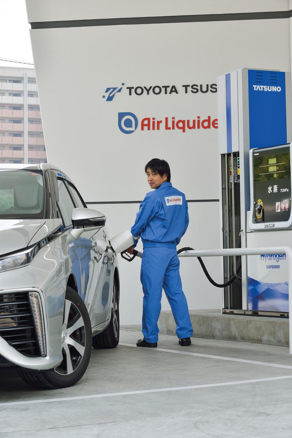 Hydrogen, a proven solution In Japan In Japan, the government sees hydrogen as a major energy with great promise for the future of the automotive industry and considers building around 100 hydrogen