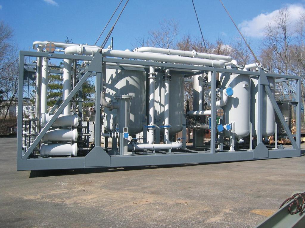 in the absence of a transportation network. In its liquid form, biomethane is easily transportable to its point of use.