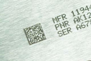 Traditional barcodes can store a line of numbers to find an entry in a database.