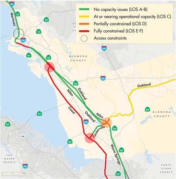 in Emeryville/Oakland can Improve Port access Reduce speed constraints Reduce impacts Operational changes on southern route