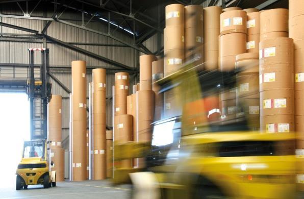 German Baltic Sea ports 270,000 m² specific paper warehouse
