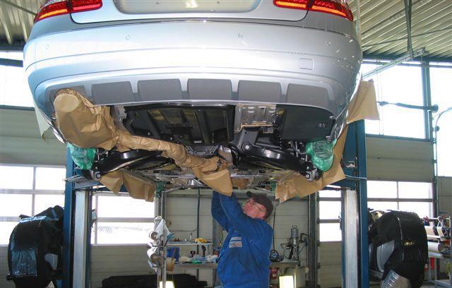 (i.e. underbody coating) and PDI (pre-delivery inspection)