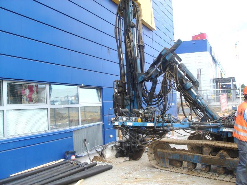 Despite the initial concerns about the efficiency of the drilling rig resulting from its relatively low technical parameters, it turned out that obtained results should be assessed as more than