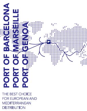 On the international scene, the only way is up West Med major ports are located at the crossroad of two of the three biggest world container trades Asia / Europe and Europe / Americas In 2013