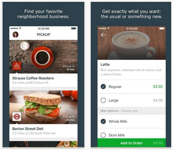 Social storefront in restaurant business (Foursquare) Foursquare launched a new mobile app, Square Order,