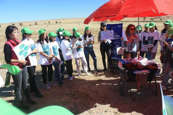 The event, opening ceremony for campaign s countryside was organized in September 15 and the NOA Mongolia joined to the event to promote the World Ozone Day and spread knowledge about the world ozone