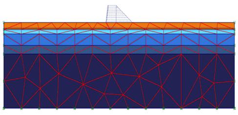 allows a realistic simulation of construction sequences, and the inclusion of reinforcement and interface elements at any stage of the analysis without any significant changes in the input data and