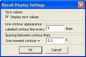 Use this menu to decrease the number of contour lines for your model.