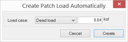 ADAPT-MAT 2010 RC TUTORIAL (US units) Chapter 6 You may use the User Interface drop down menu to turn on the Loading Toolbar.