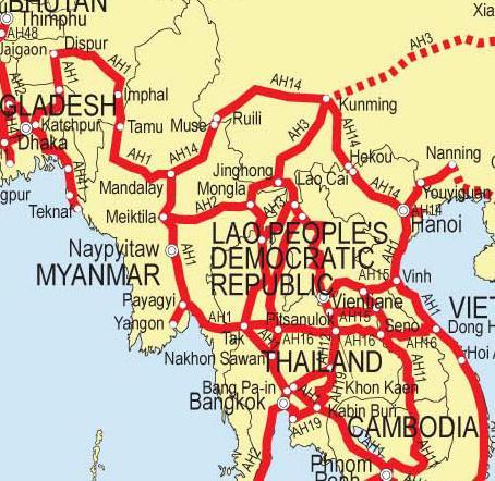 Transportation Development - Myanmar ROAD TRANSPORTATION Total length of Myanmar national network is only 27,000 km, with only 12% of them or 3,200-km are paved roads.