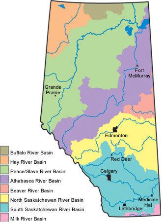 Appendix C: Alberta Watersheds Source: http://www.epcor.