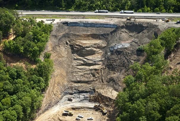 Embankment on I-75 in TN ER contract executed Mid- April Key-trench,