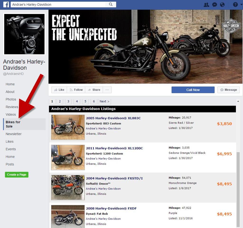 FREE FACEBOOK APP ChopperExchange offers a FREE Bikes for Sale Facebook app to all dealer