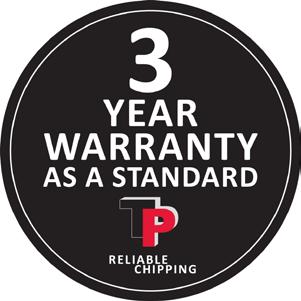 Together with your newly purchased machine you will receive a box of critical wear parts (TP SERVICEBOX TM ) as well as a 3-year warranty certificate. To keep you going. At all times.