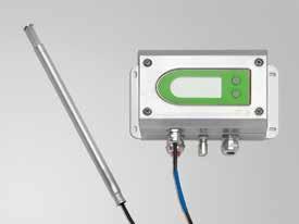 With a stainless steel enclosure and sensing probe the HLX300Ex is the ideal transmitter for challenging industrial applications.
