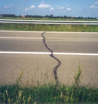 This propagation of cracks or joints from the old pavement into and through the overlay is commonly known in the field of pavement engineering as reflective cracking, Fig. 2.