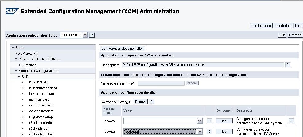 Assign IPC Component to Application Configuration Having configured the IPC