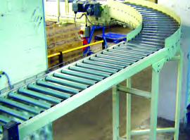 TRAY CONVEYORS (2600 SERIES) Very robust hygienic design. Suitable for handling plastic trays/crates. Stainless steel 304 grade construction. Single, double or triple chain designs.