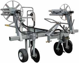 PR2500 Plastic Mulch Lifter-Wrapper The PR2500 is one of the few machines on the market that lifts and wraps spring and fall plastic
