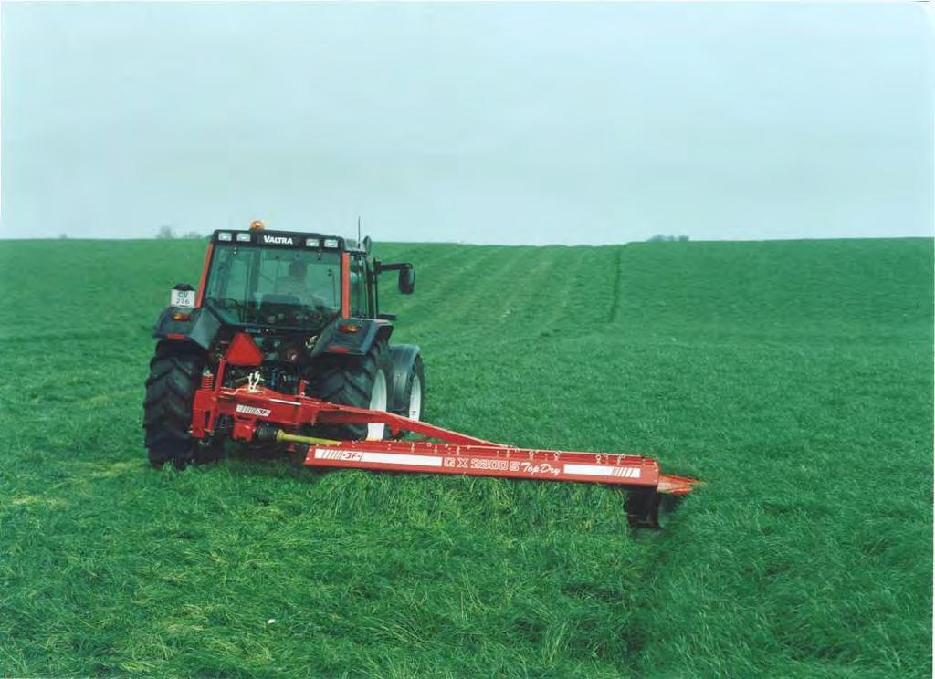 MOWING, STUBBLE HEIGHT 6-7
