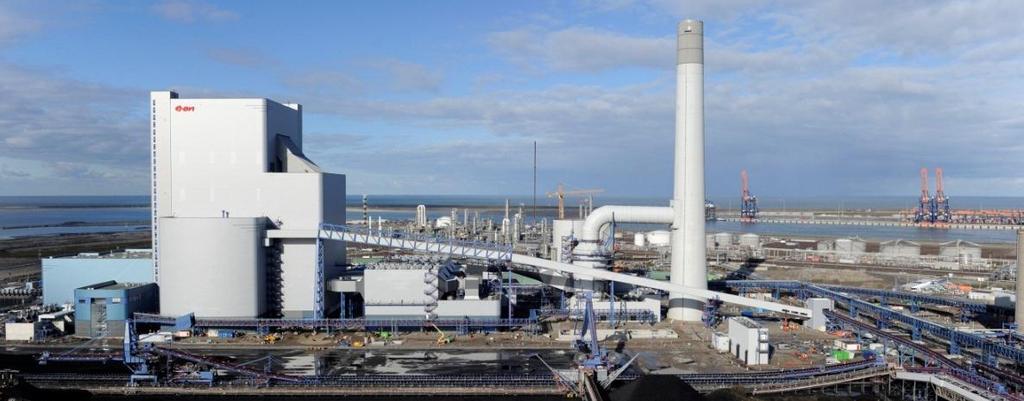 Power plant Output: 1 070 MWe Efficiency: 46% Capture ready Integrated CCS Chain ROAD Capture plant