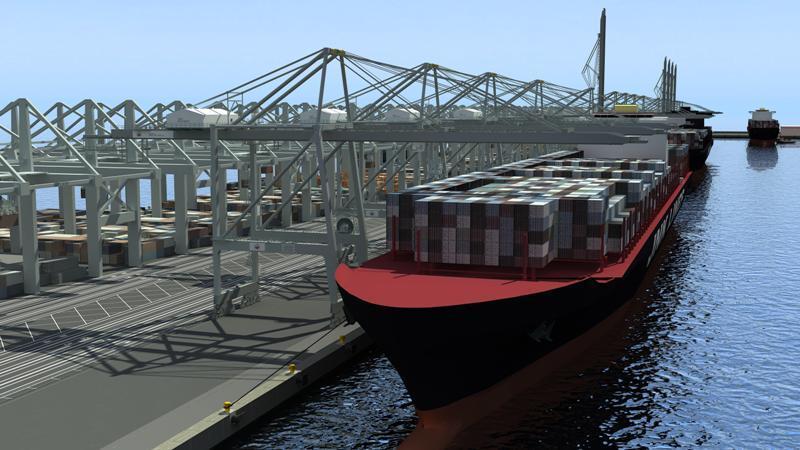 Port of Venice : offshore container terminal Innovative