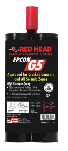 Approved for cracked concrete and seismic