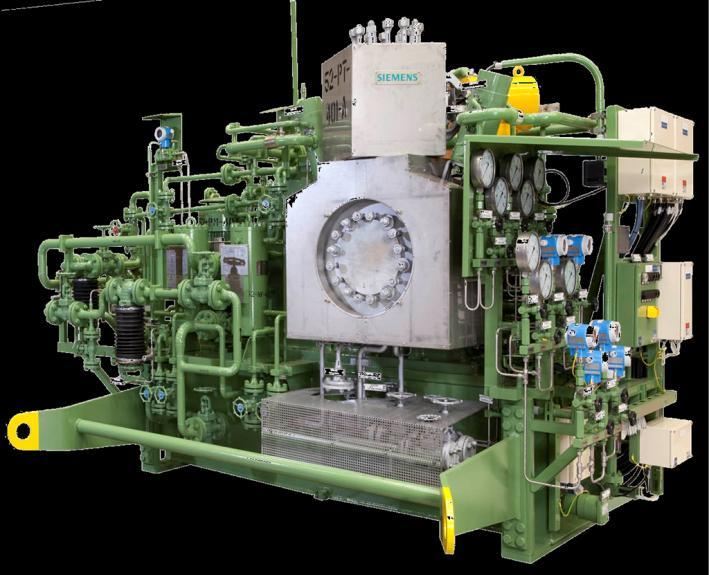 Features of the Pre-designed Steam Turbines Backpressure or condensing type Package unit design Oil unit integrated in base frame Nozzle group