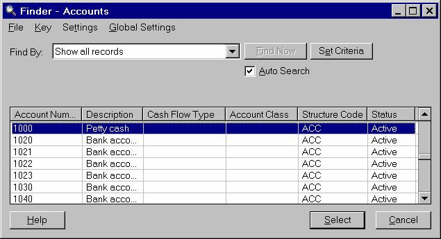 Features Added in General Ledger 5.
