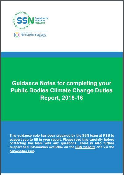 SSN Guidance This guidance note has been prepared by the SSN team at KSB to help you to fill in your report.