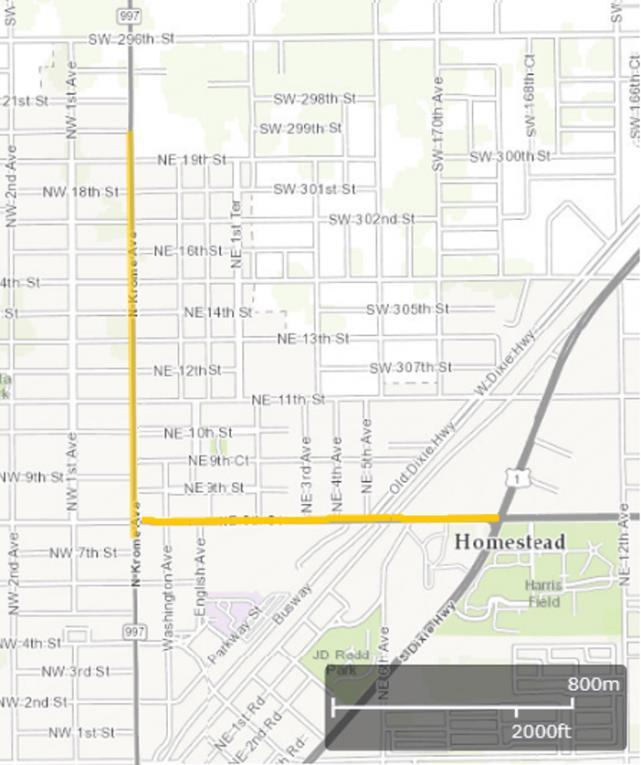 us Project ID: 405575-9; 405575-6 Capacity Improvement & Resurfacing, Restoration, and Rehabilitation (RRR) From SW 312 Street to SW 296th Street/Avocado Drive (405575-9) Estimated Design Completion: