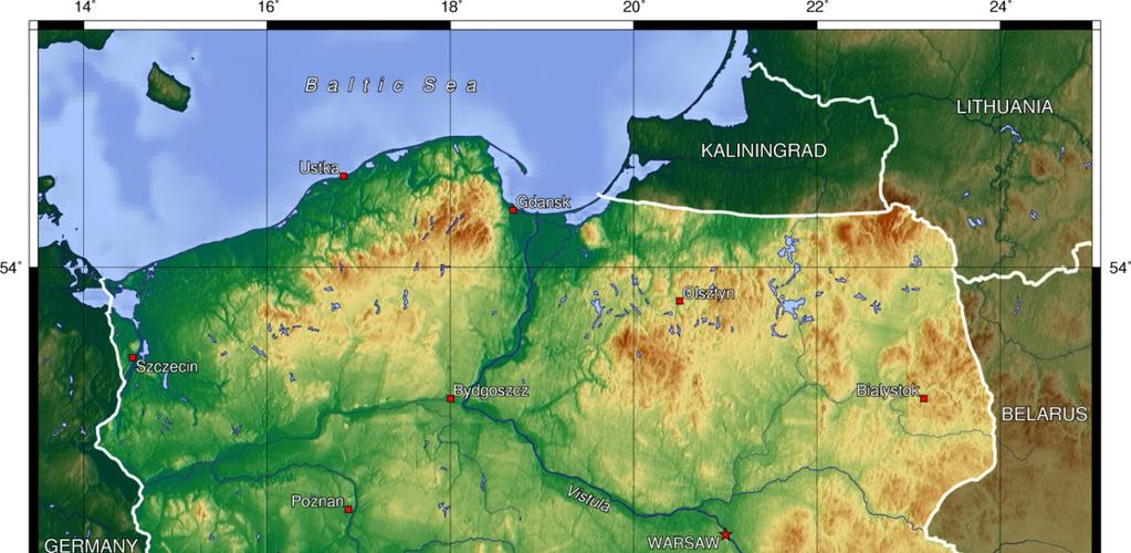 Mountain regions (>300 m a.s.l.) occupy 27 thousand km2 (8.