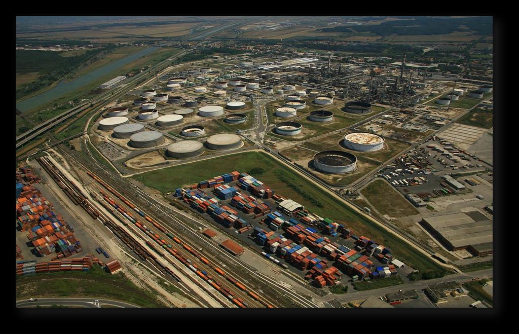 The Industrial Area the 2 nd Gas Facility in Europe Refineries & Oil Stock Areas Energy Power Station