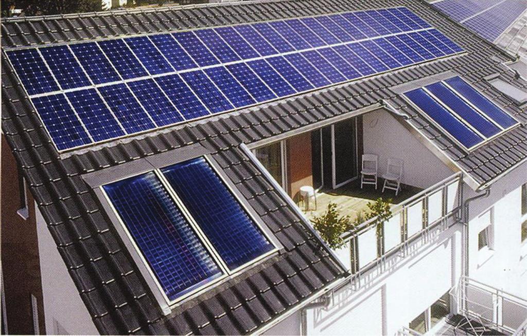112 Energy Efficient Buildings Figure 17. Photovoltaic panels integrated into building [49].