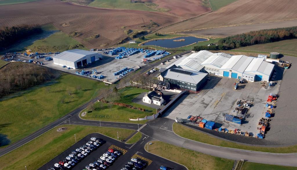 ACE Winches Facilities Global Headquarters, Aberdeenshire, Scotland ACE Hire Equipment ACE