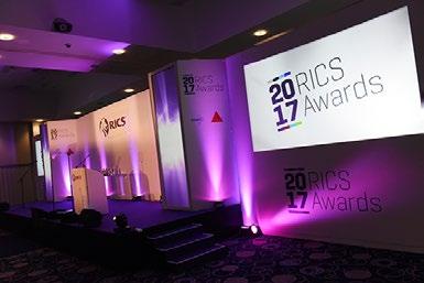 They celebrate the achievements and successes of RICS professionals