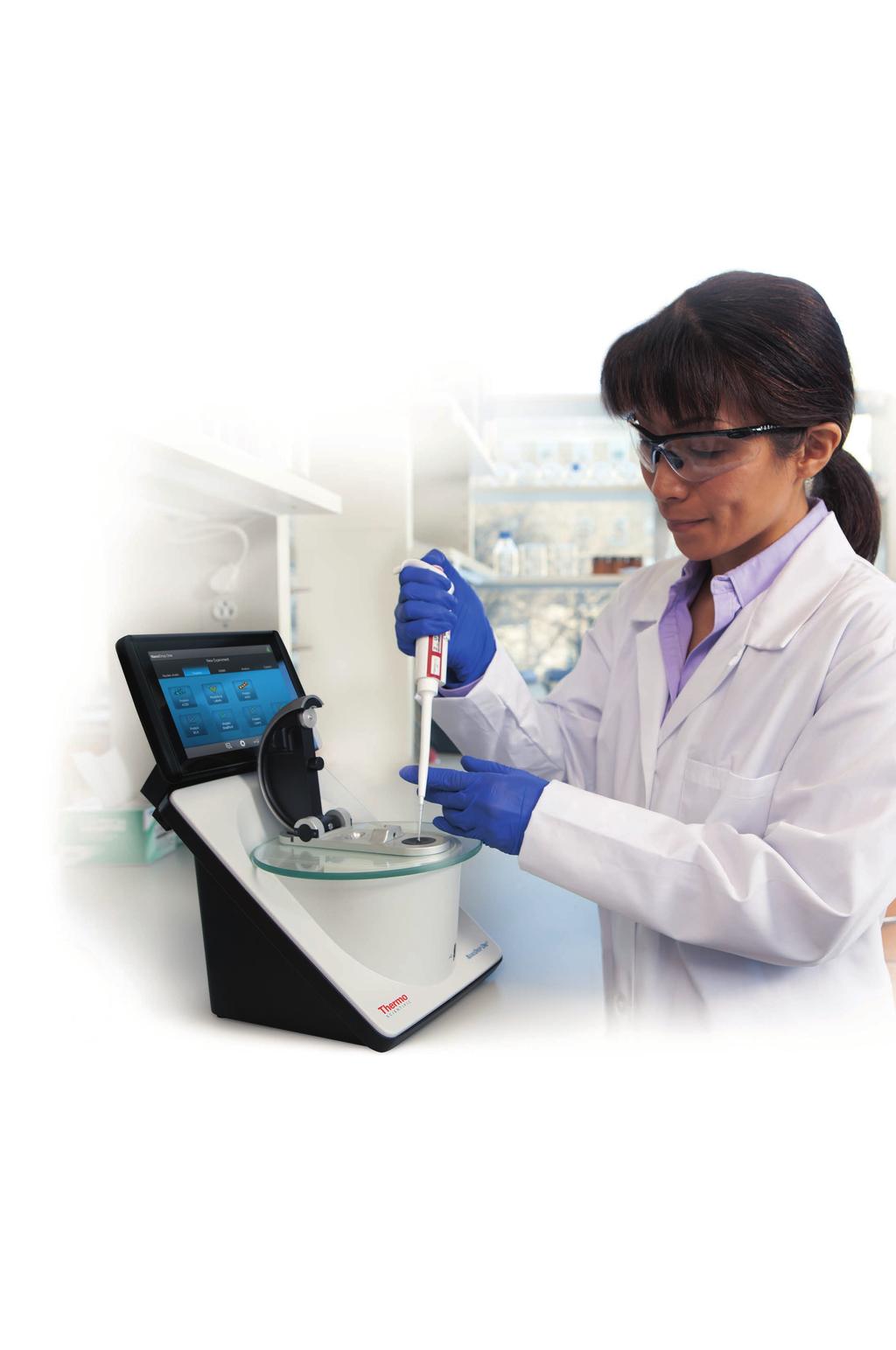 Proceed with confidence Trusted by scientists worldwide, the Thermo Scientific NanoDrop UV-Vis