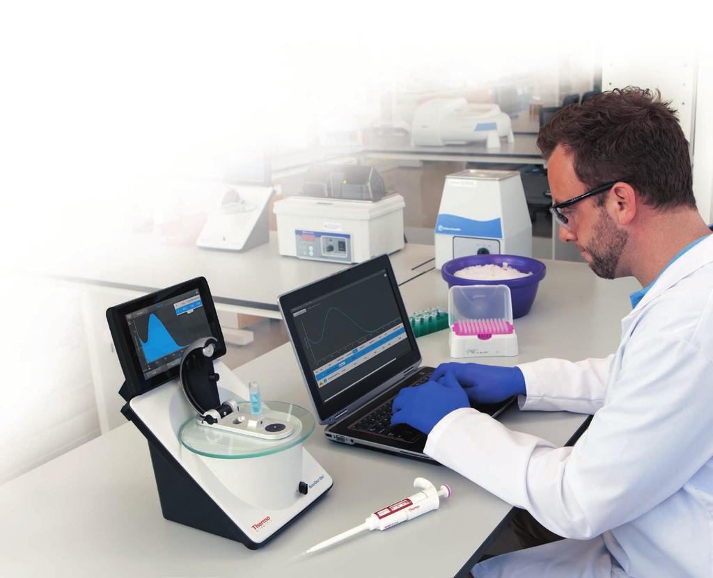 Explore the capabilities NanoDrop One technology goes beyond sample quantitation.