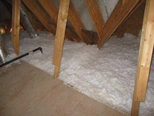 Insulation: 12" Comments: Not all areas of the attic are accessible or visible.