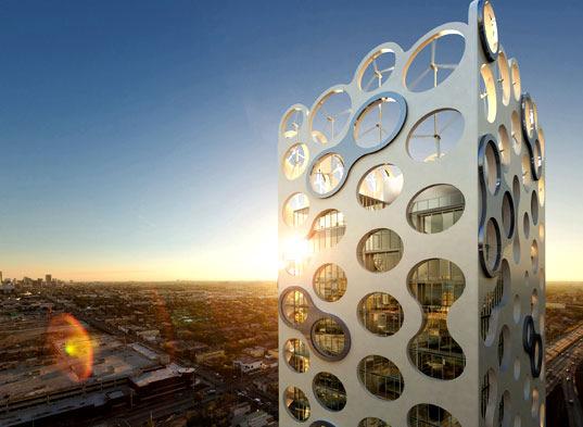 THE SUSTAINABLE COR TOWER IN MIAMI, USA SUSTAINABLY DESIGNED BUILDINGS A BUILDING WHICH USES VERY LITTLE OR NO FOSSIL-FUEL