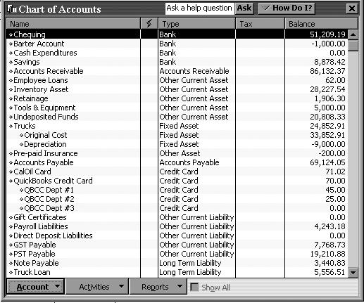 Working with lists Managing lists Lists are easy to manage in QuickBooks.