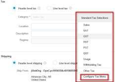 from the invoice. You can generate another invoice later to bill for that item. 3. Select the line item to which tax is to be applied using the Line Item # checkbox.