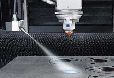 The BrightLine fiber function enables high-quality cutting results in sheet thicknesses of up to 25 mm.