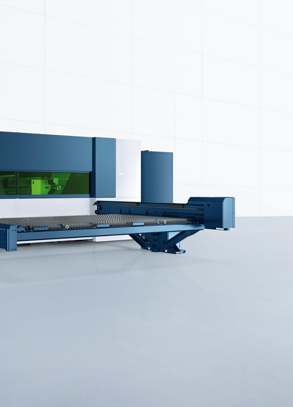Series 2000 Products 17 The compact Series 2000 laser cutting machines combine minimum space requirements and ease of