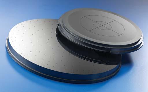 Specialty Markets Semiconductor Applications for Hexoloy in high technology industries include components for semiconductor wafer processing such as vacuum chucks, chemical mechanical polishing (CMP)
