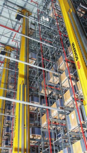 Automation High bay racking and silo systems High bay racking systems for IT-controlled storage systems: We construct high bay pallet warehouses and automated miniload warehouses for you as well as